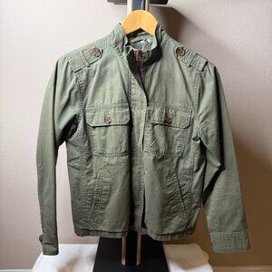 Sky and Sparrow Army Green Jacket Size Small